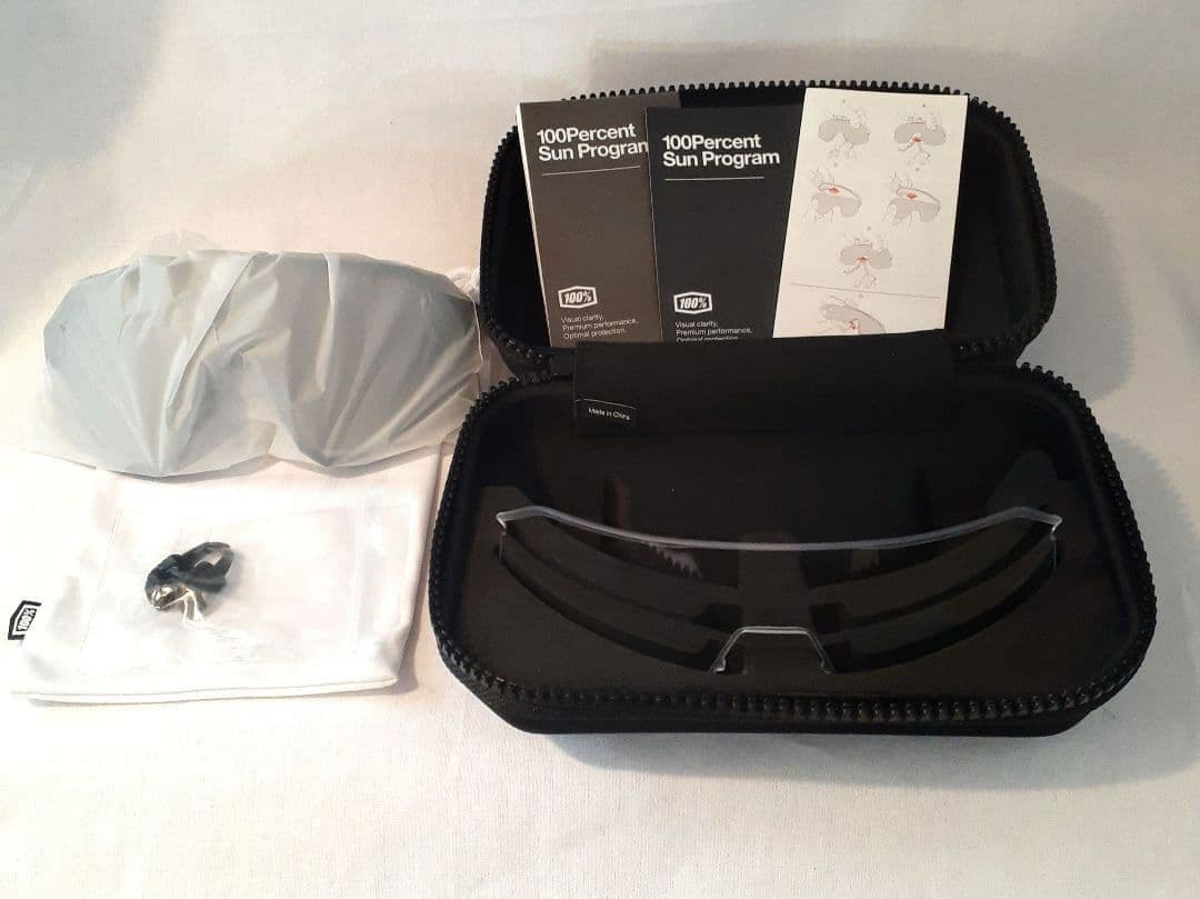 最新版 100% S3 ブラック ソフトゴールド ワンハンドレッド サングラス