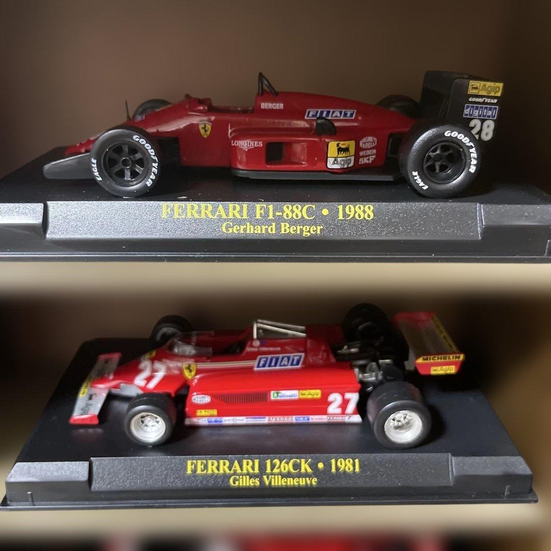 フェラーリF1 1/43 全12台 名車コレクションまとめ売り.