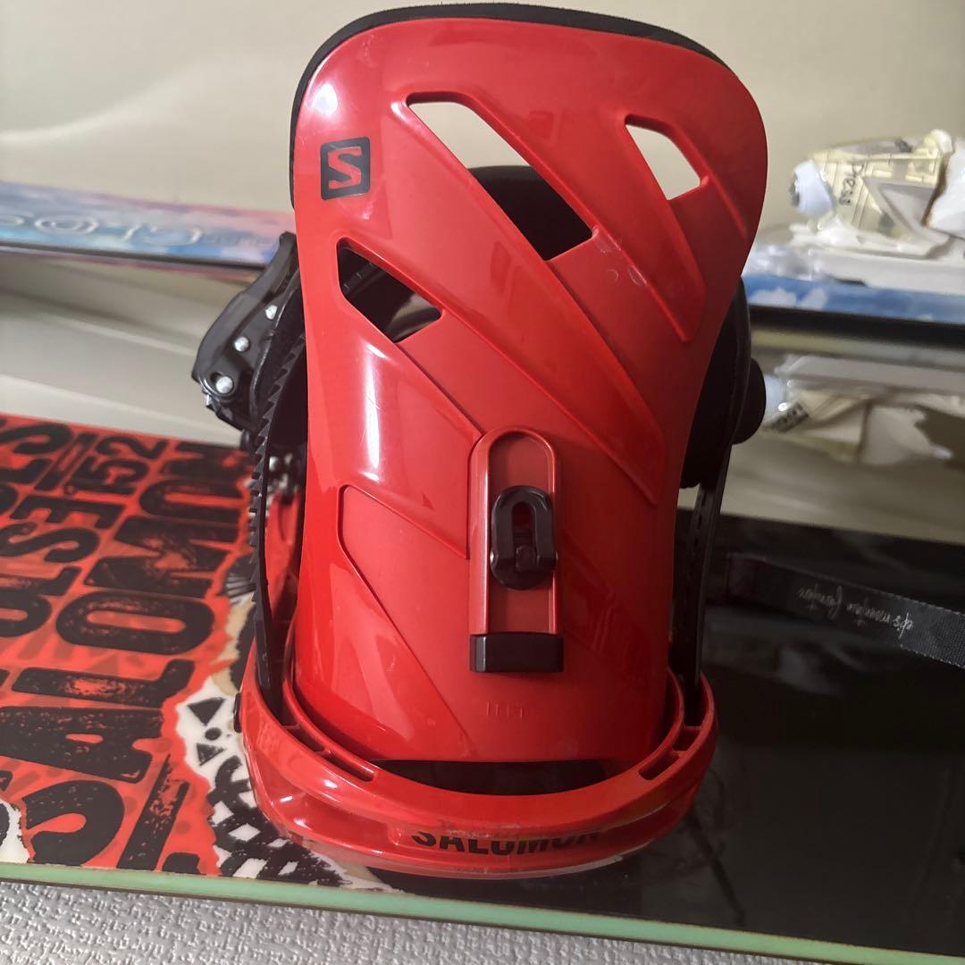 スノーボード 2点セット ビンディング 板 152cm ビンディング サロモン