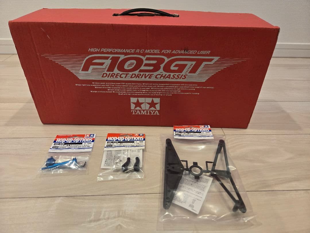 タミヤ　F103GT+オプションパーツ
