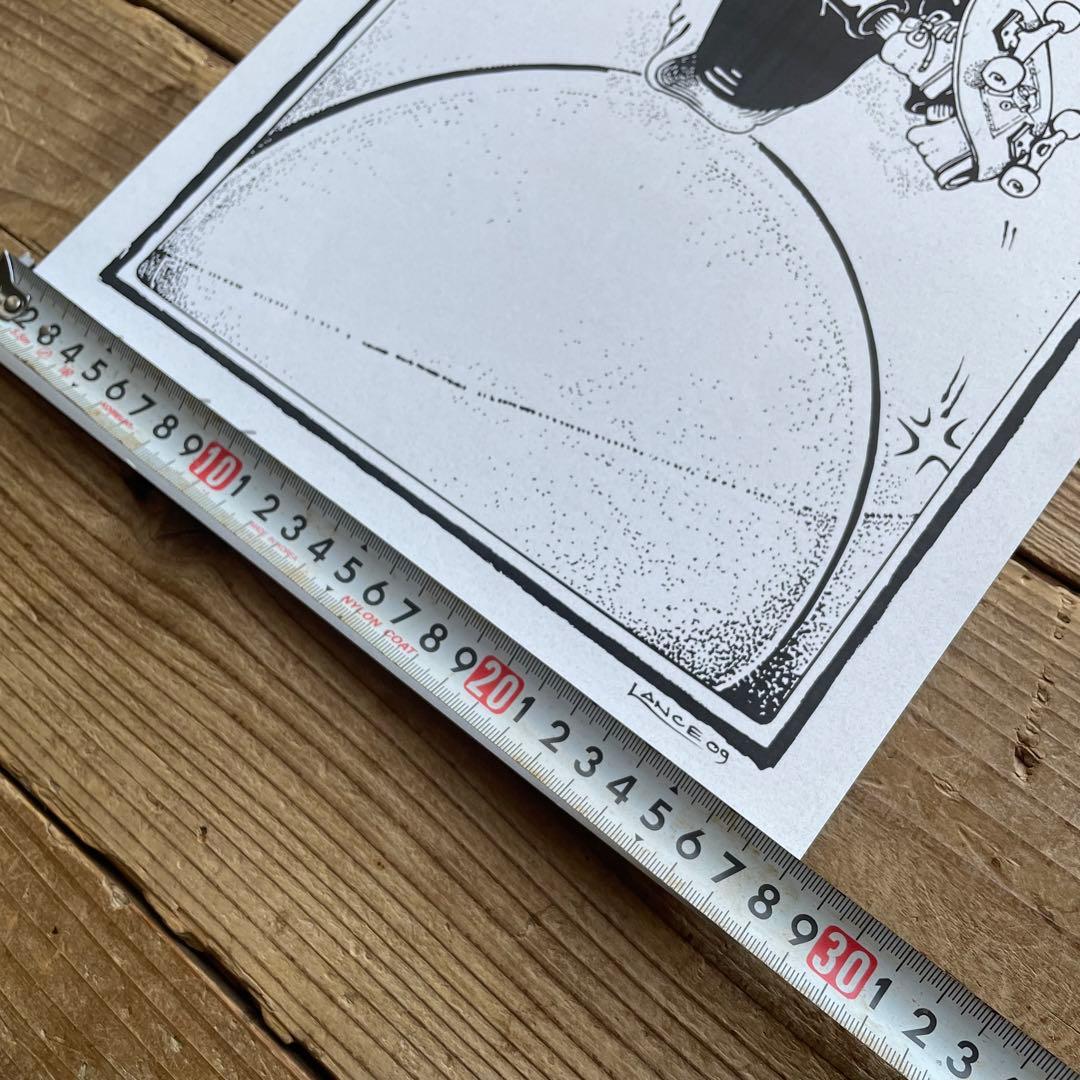 Lance Mountain x Anti Hero アート ポスター①