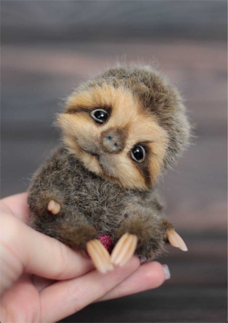 アートドール　ナマケモノ　ぬいぐるみセット　91000円値下げ