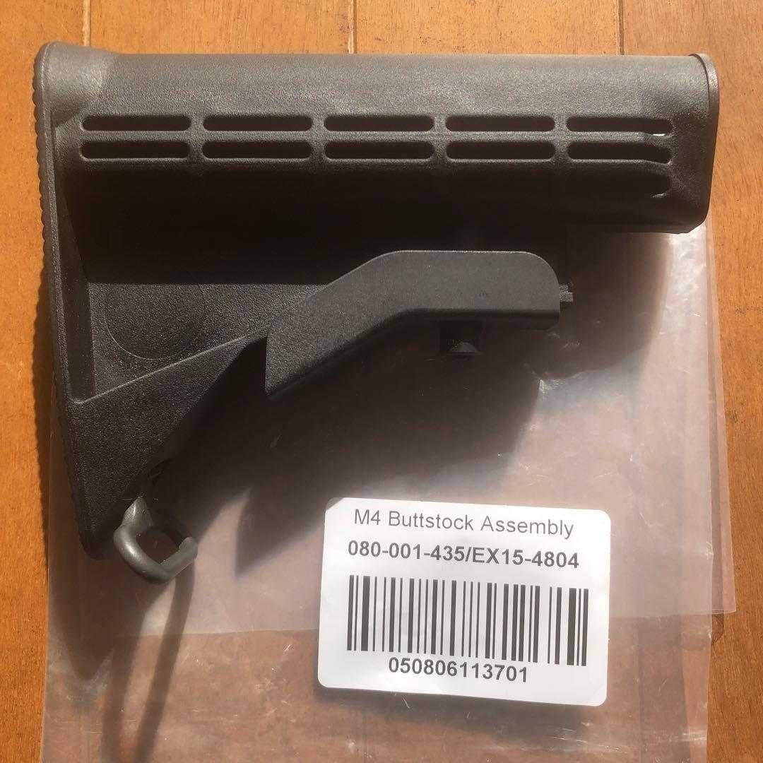 実物 M4 Buttstock Assembly ブラック