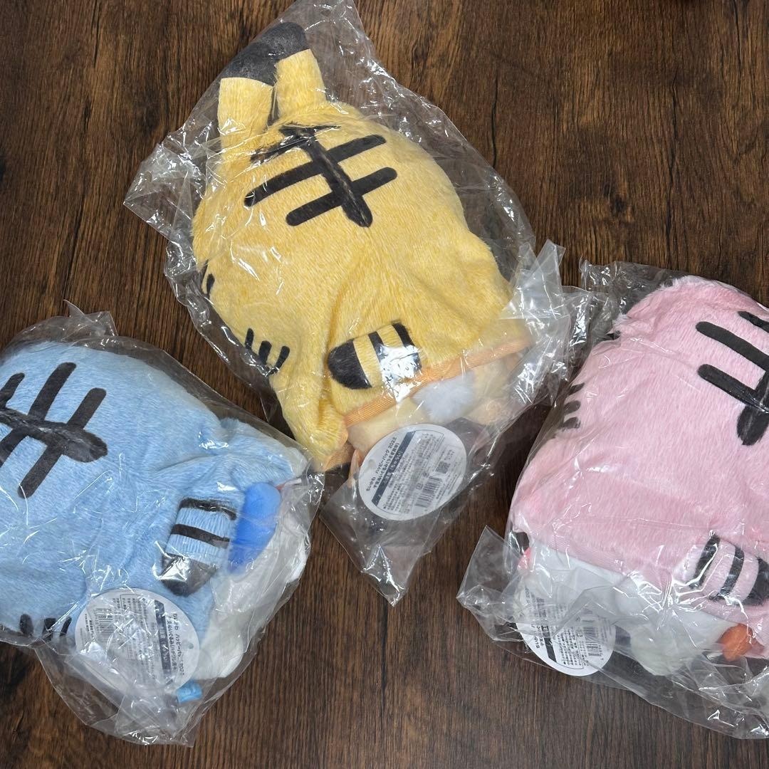 ちいかわ　 ハッピーバッグ2022 干支ぬいぐるみ寅年　 3体セット