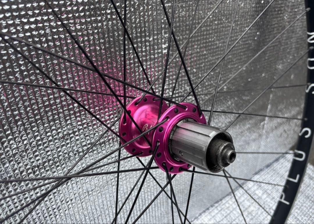 自転車　PHILLWOODハブ+ホイール　前後セット