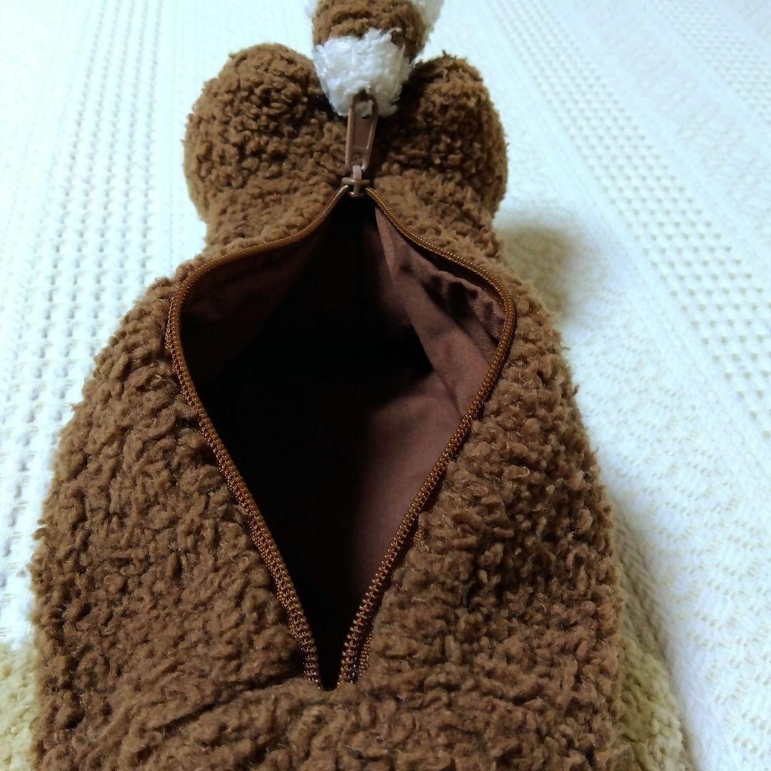 ★たらいぐまのらんどりー・サンリオ【未使用】ぬいぐるみ・ポーチ・ペンケース★