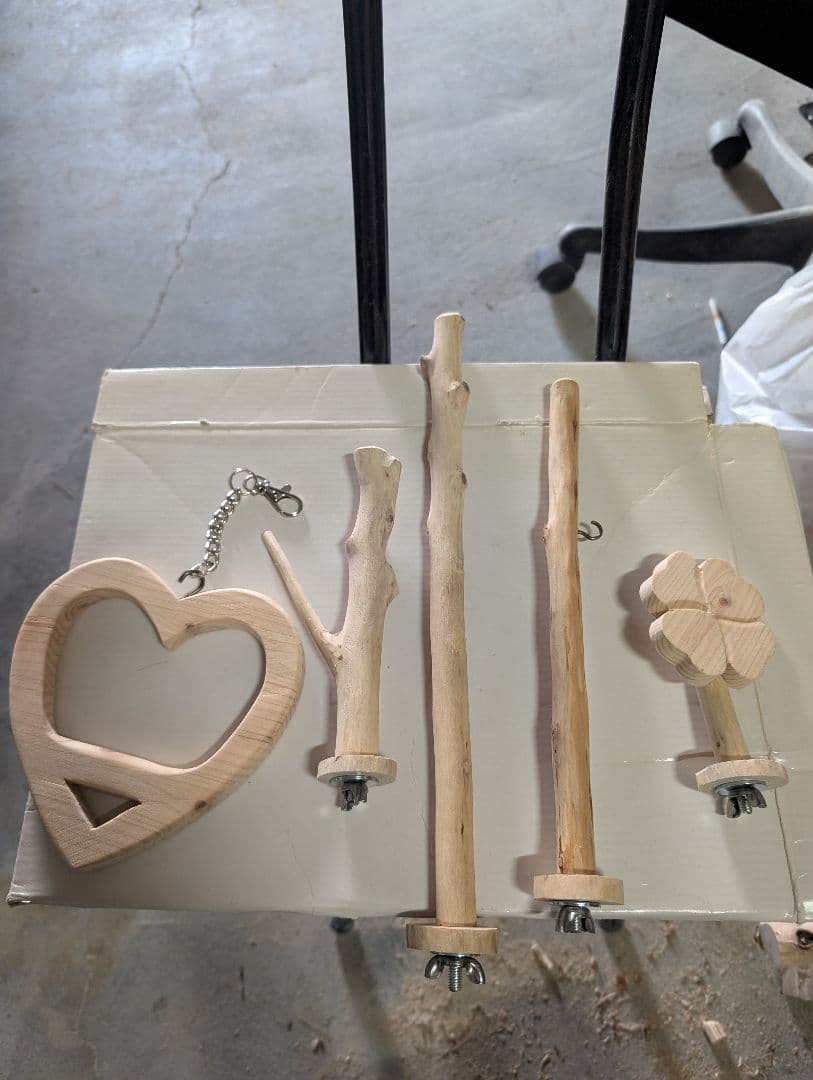 バードアスレチック30 折りたたみ式、止まり木アレンジ可能