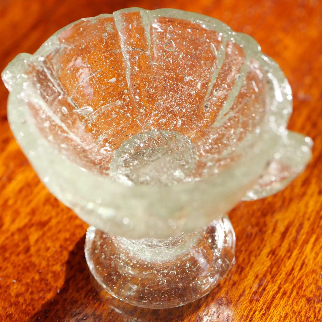 ペロペロ 装飾有り デカペロ 気泡 レトロ 昭和 和ガラス