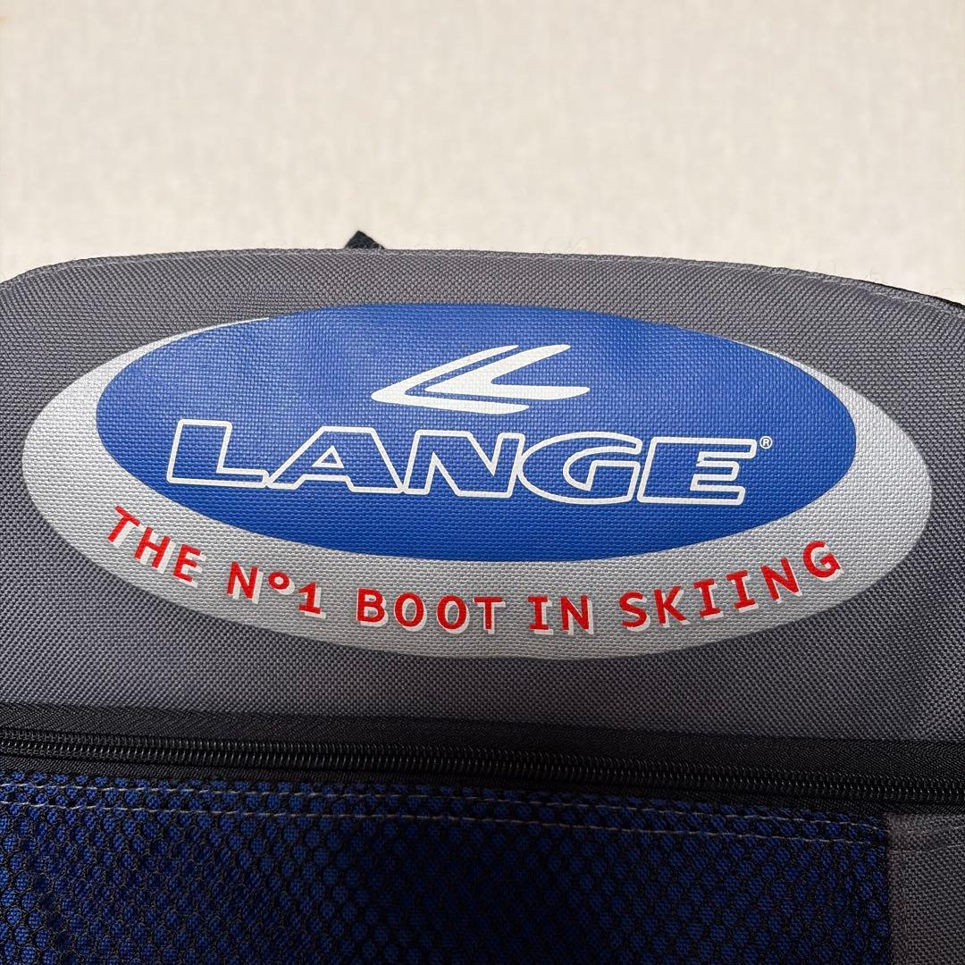 LANGE ラング スキー ブーツ リュック ブーツバッグ ブルー グレー　古着