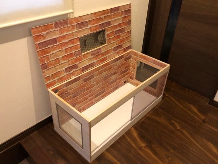 ♡　木製ケージ　オーダー品　小動物　爬虫類　両生類　カスタムベースにどうぞ