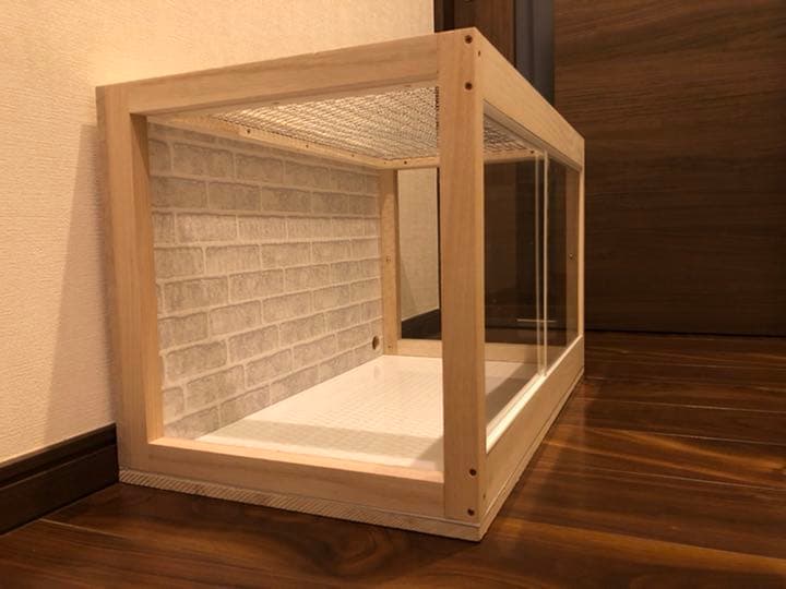 ♡　木製ケージ　オーダー品　小動物　爬虫類　両生類　カスタムベースにどうぞ