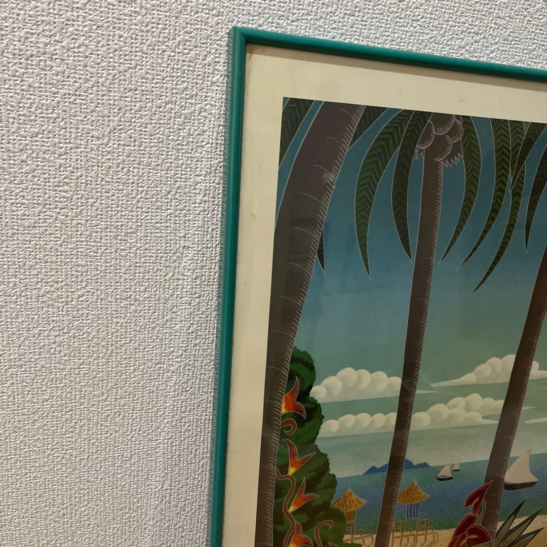 80s ポスター　絵画　シティポップ　レコード　昭和