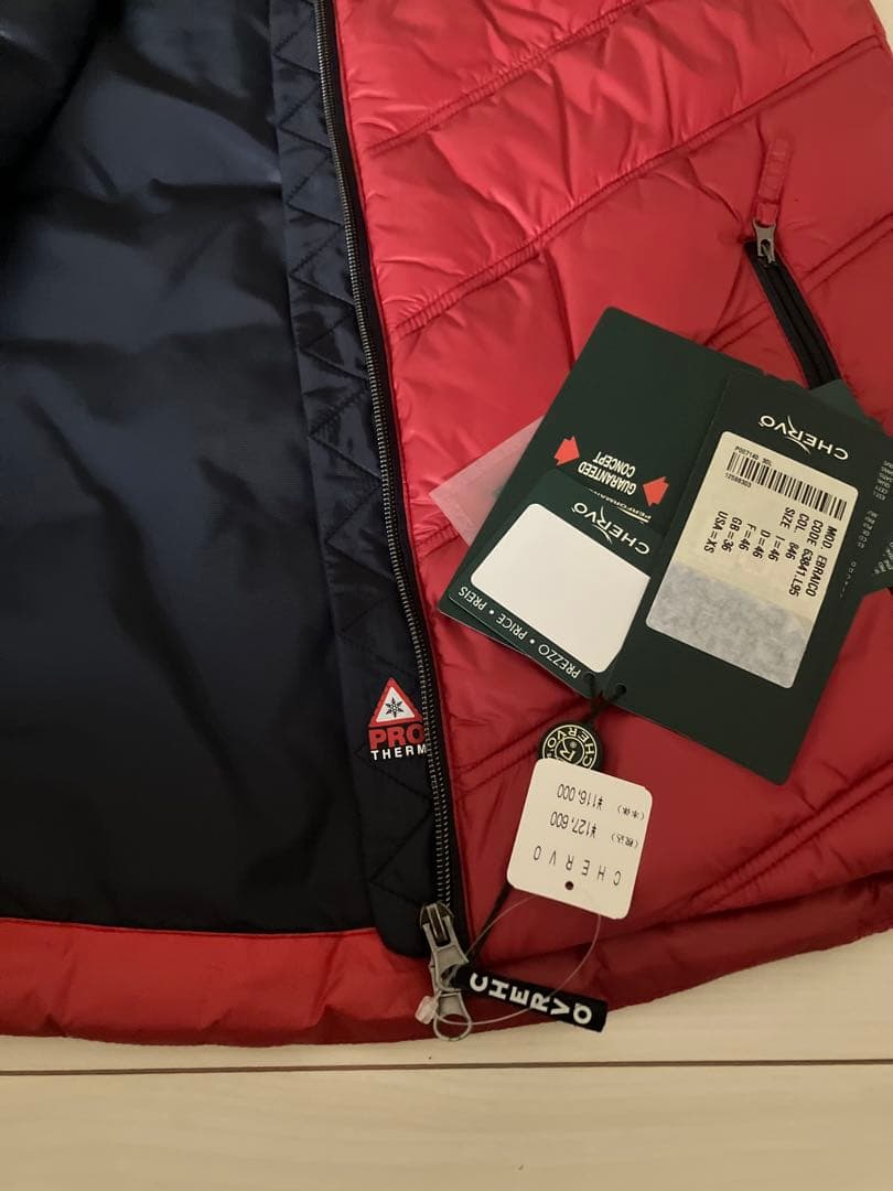 定価127600円込CHERVOメンズ高級ゴルフダウンベスト46