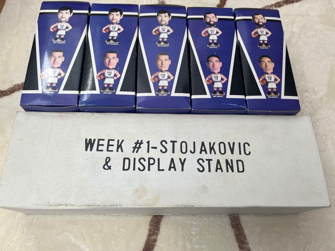 サクラメントキングス　選手フィギュアセット