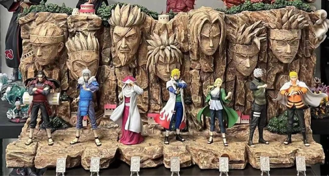 ナルト  V6-STUDIO 火影岩 フィギュア