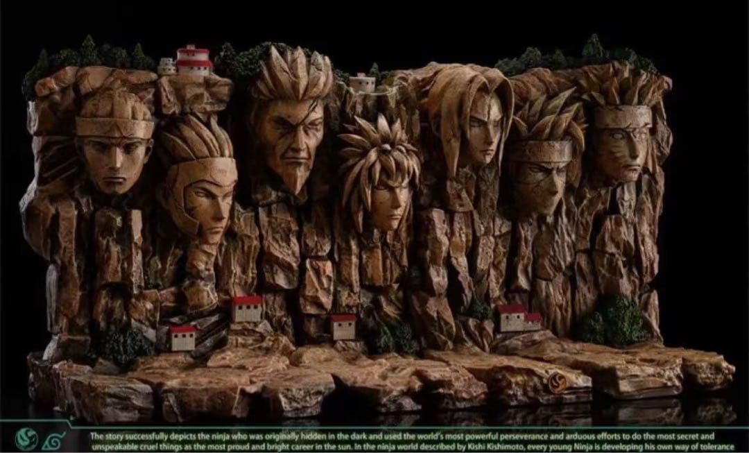 ナルト  V6-STUDIO 火影岩 フィギュア