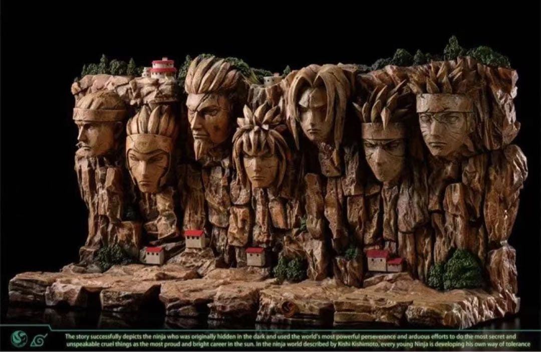 ナルト  V6-STUDIO 火影岩 フィギュア