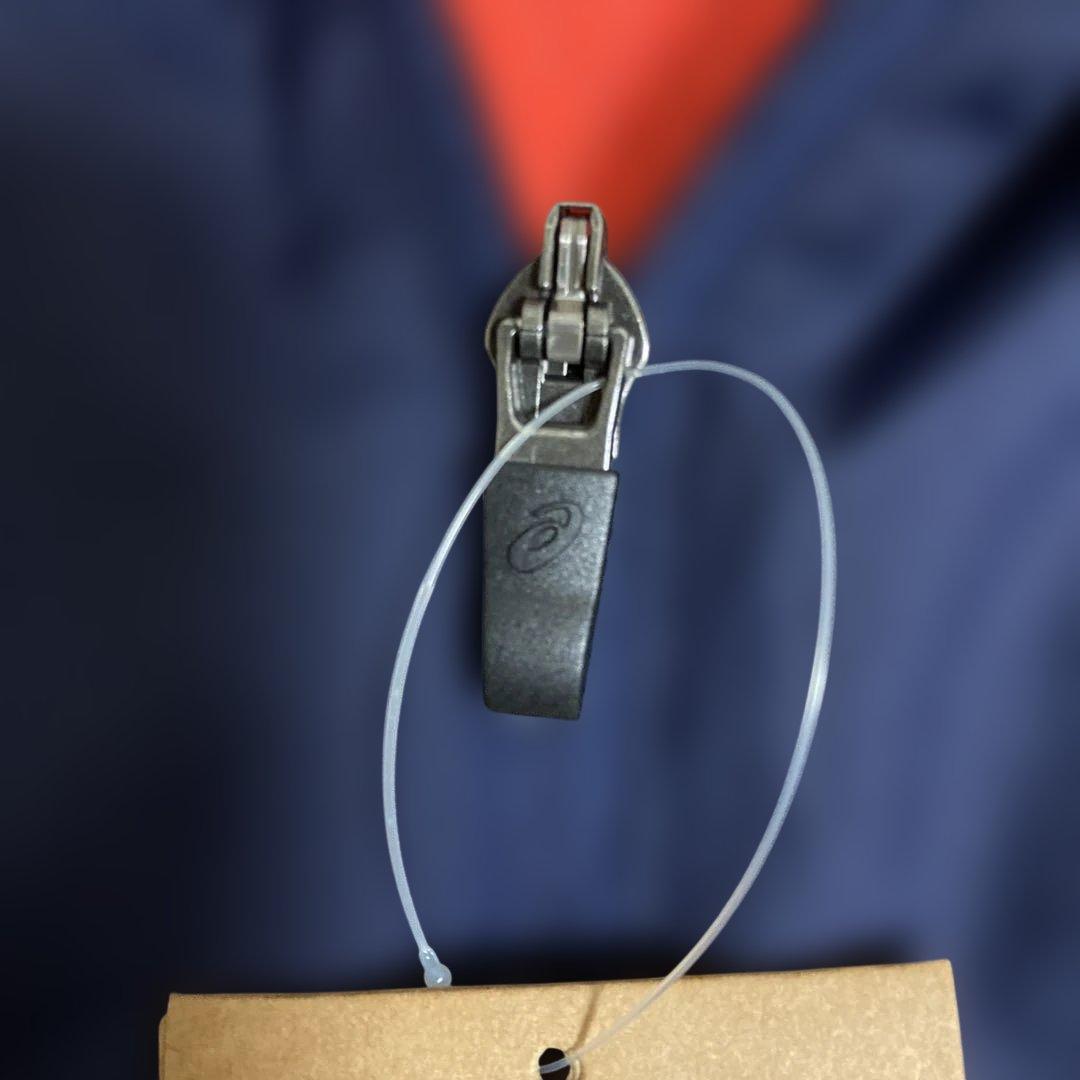 asics AIMTRG中綿ブレーカーフーディネイビーメンズXL