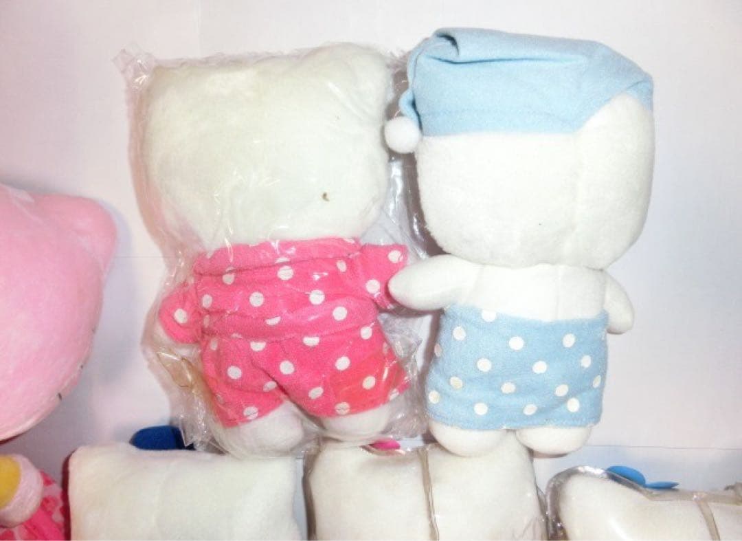 サンリオ　ハローキティ　ぬいぐるみ マスコット　６個　レトロ