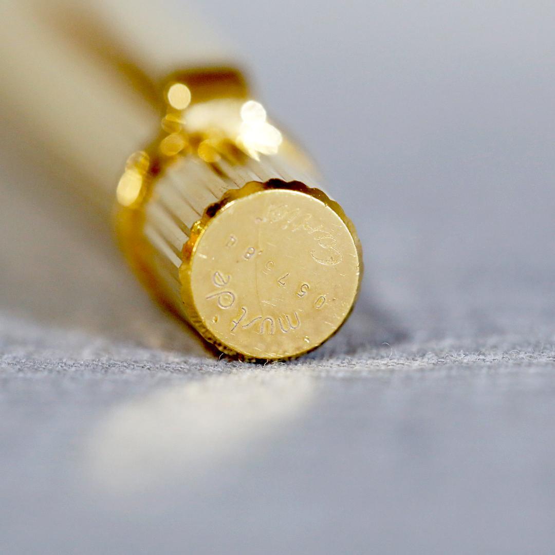 【送料込み】カルティエ ボールペン マスト ゴールド プレート