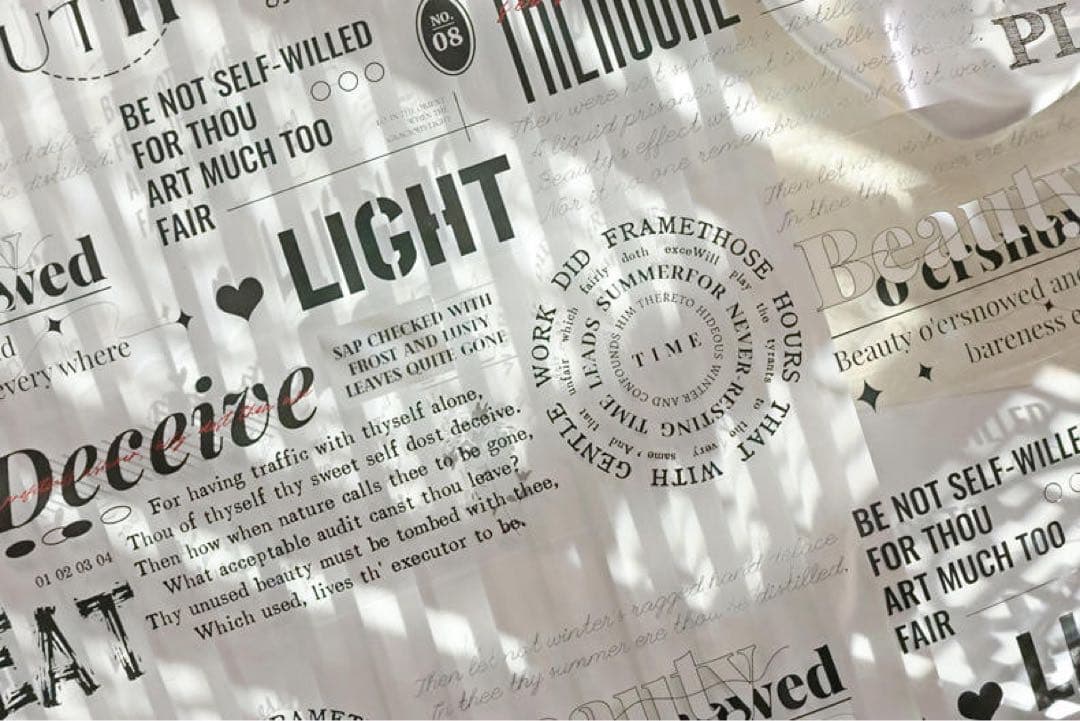 小白家文創《斑驳流年》海外マスキングテープ　マステ 【1806】