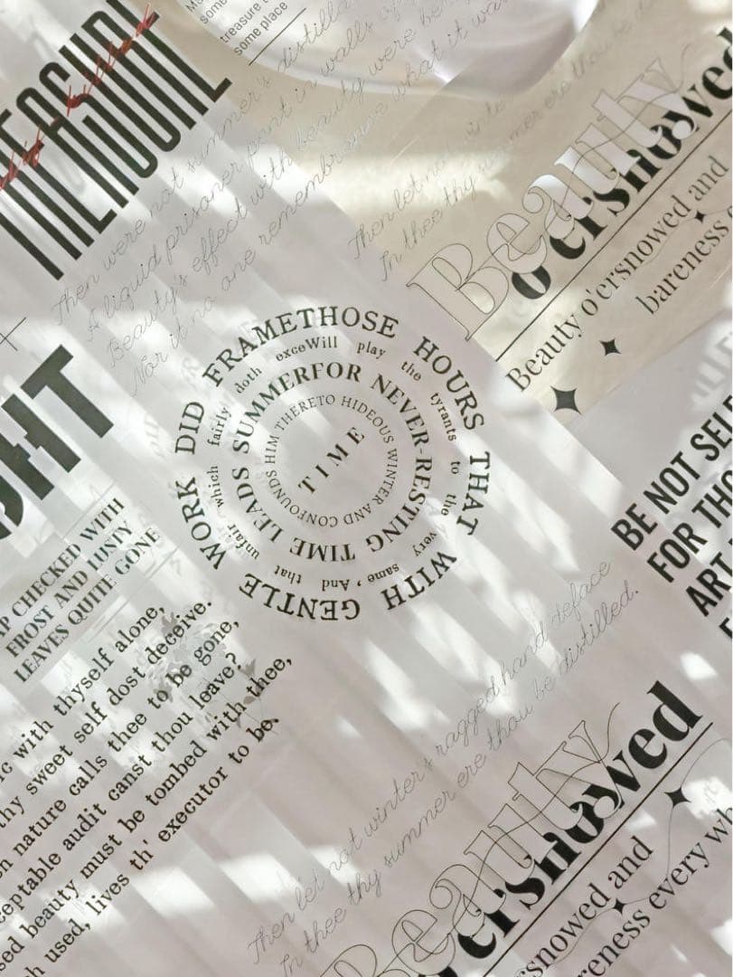 小白家文創《斑驳流年》海外マスキングテープ　マステ 【1806】