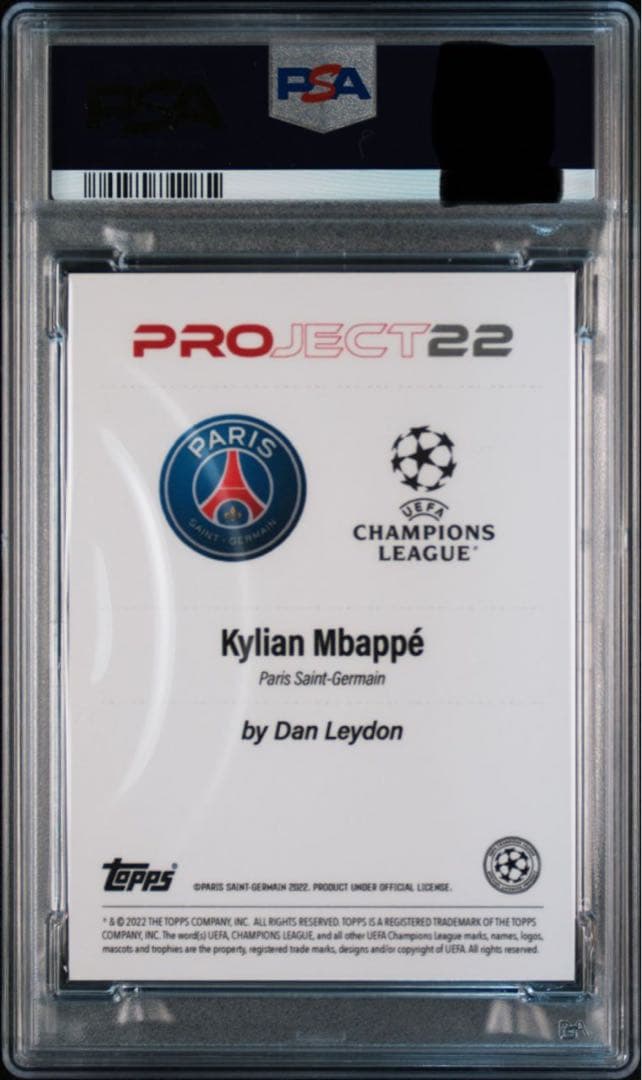 その他 KYLIAN MBAPPE  DAN LEYDON  PSA10