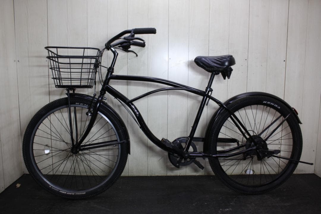 NORTH  26インチ 450mm シマノ6速 ビーチクルーザー