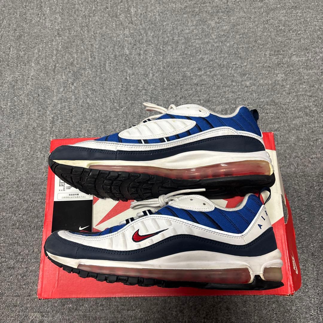 値下げ　Nike ガンダムAir Max 青白赤 シューズ 箱付き