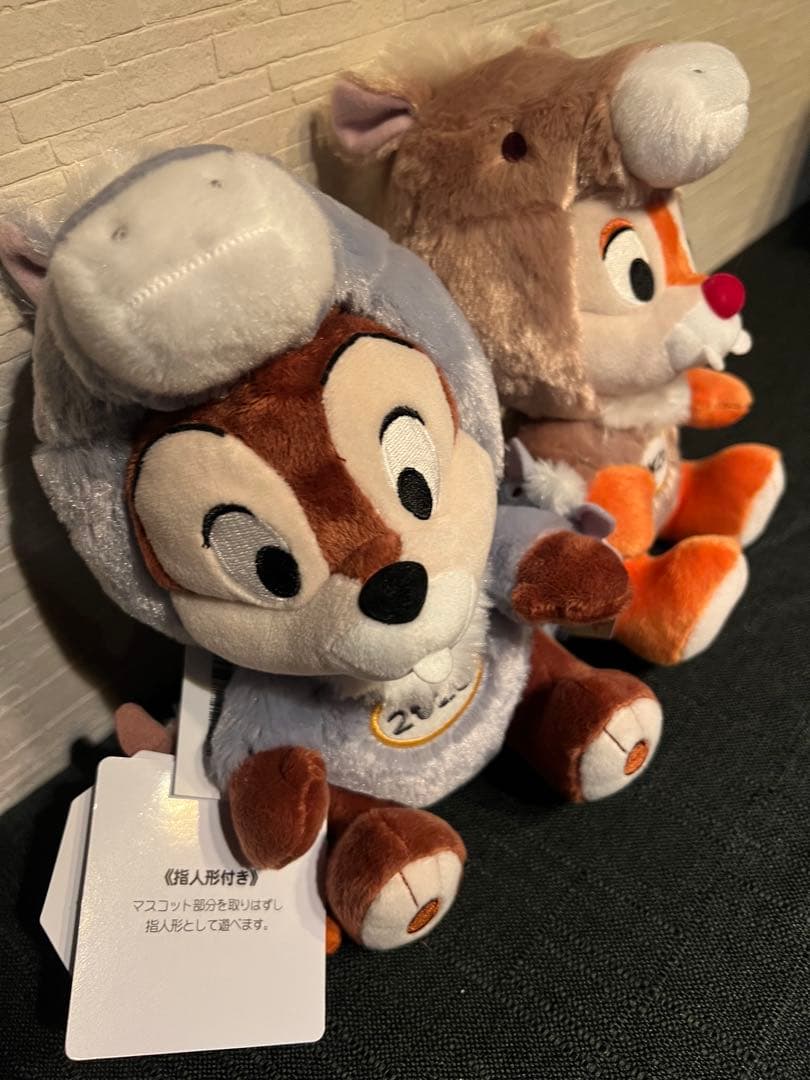 新品　TDR ぬいぐるみ　干支　チップ　デール　ディズニー　うま　2026年