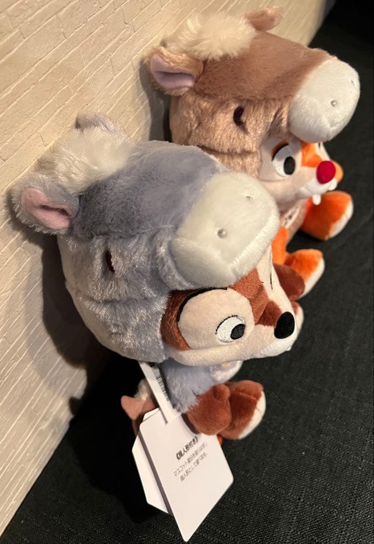 新品　TDR ぬいぐるみ　干支　チップ　デール　ディズニー　うま　2026年