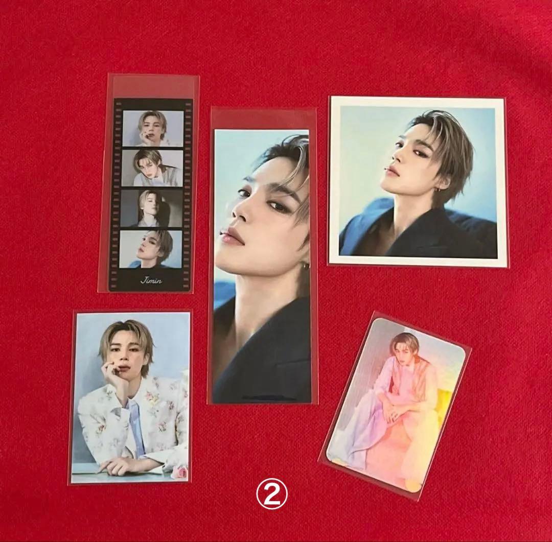 BTS ロングステッカー・ブックマーク・ホログラム両面フォトカード♡Jimin
