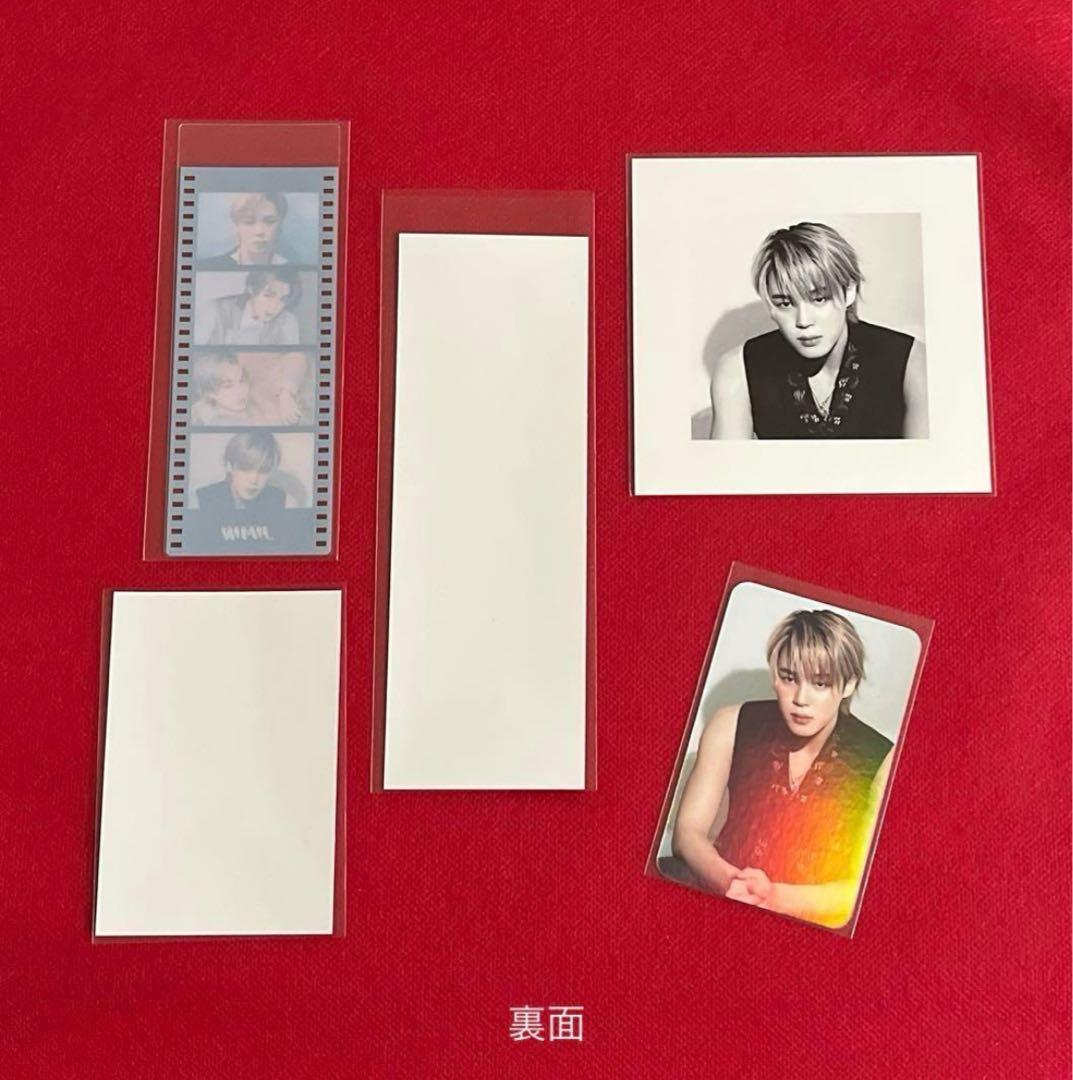 BTS ロングステッカー・ブックマーク・ホログラム両面フォトカード♡Jimin