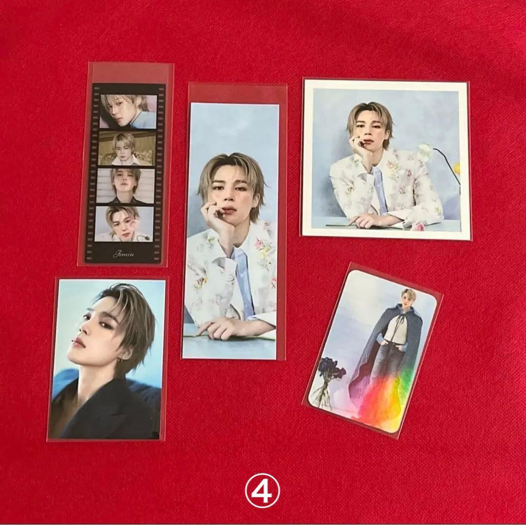 BTS ロングステッカー・ブックマーク・ホログラム両面フォトカード♡Jimin