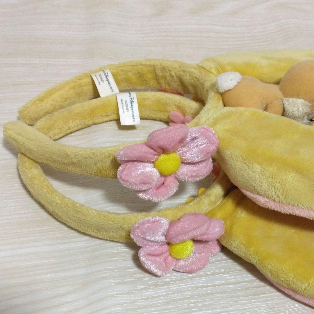 ディズニー　ミスバニー　カチューシャ　ぬいぐるみ付き　花　廃盤品　ペア　セット