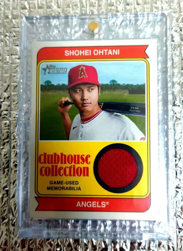 2023 Heritage 大谷翔平 実使用ジャージーカード