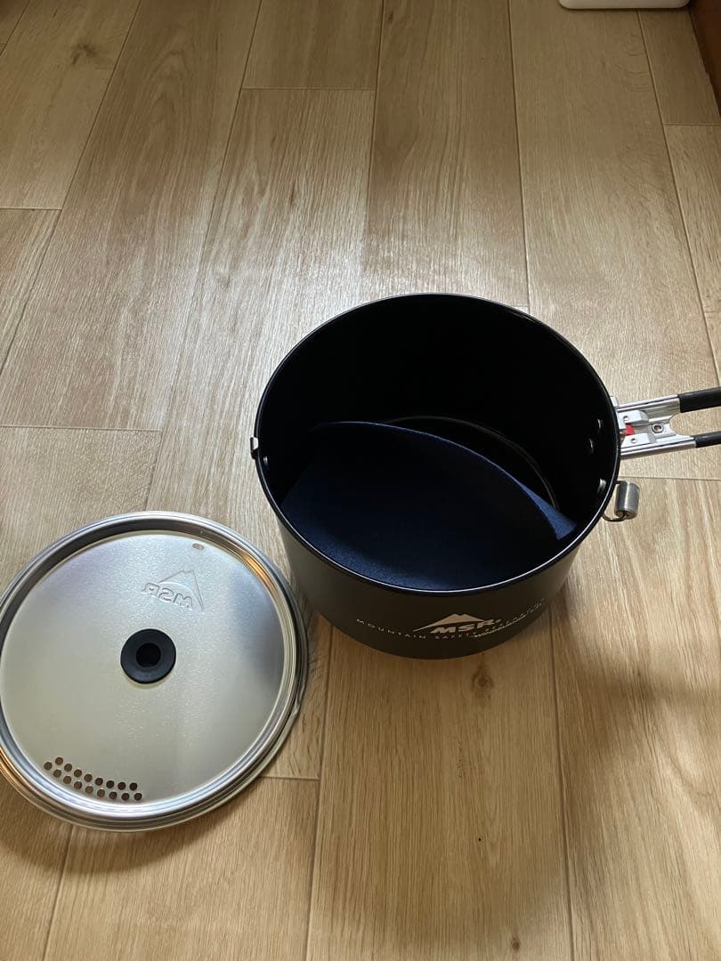 【新品未使用】MSR セラミックコーティングポット2.5L
