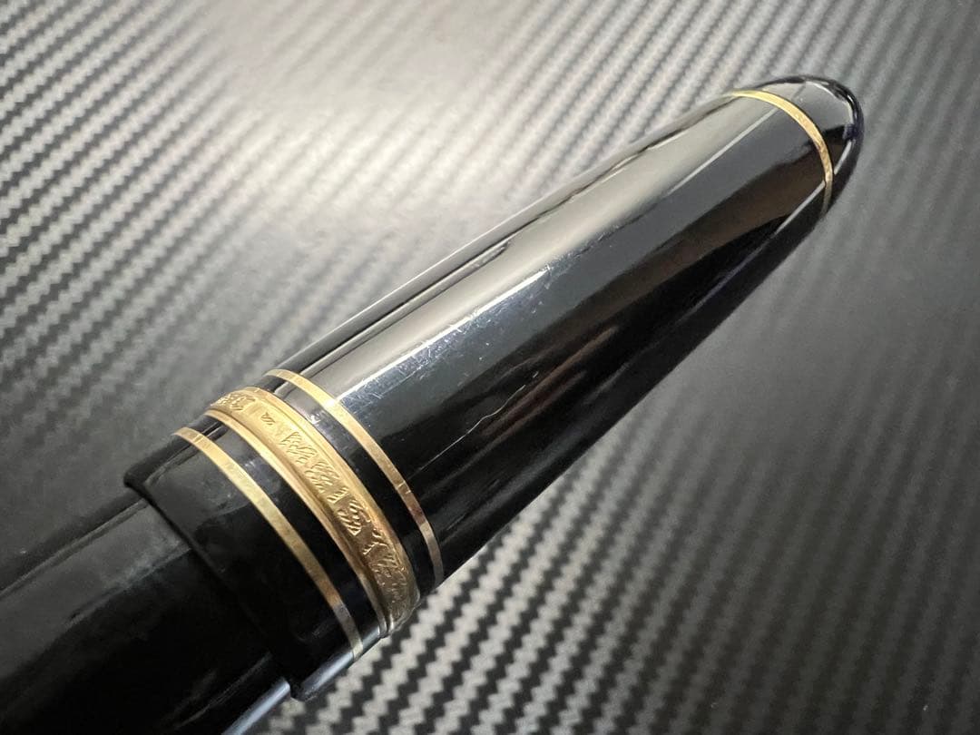 モンブラン マイスターシュテュック 149 万年筆 14C 中白 BB 極太字