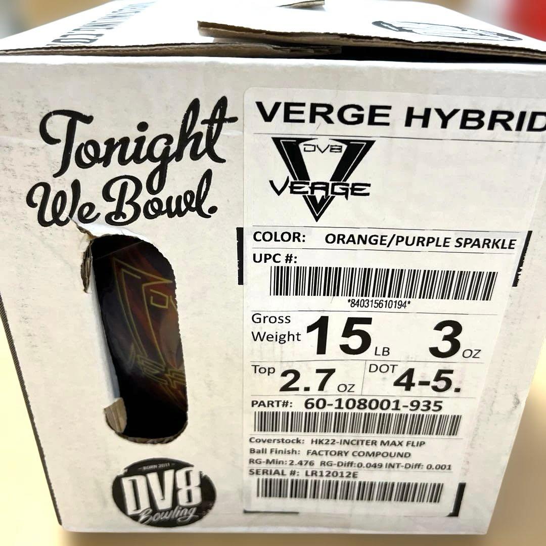 【24時間以内発送/送料無料】 DV8 バージ ハイブリッド