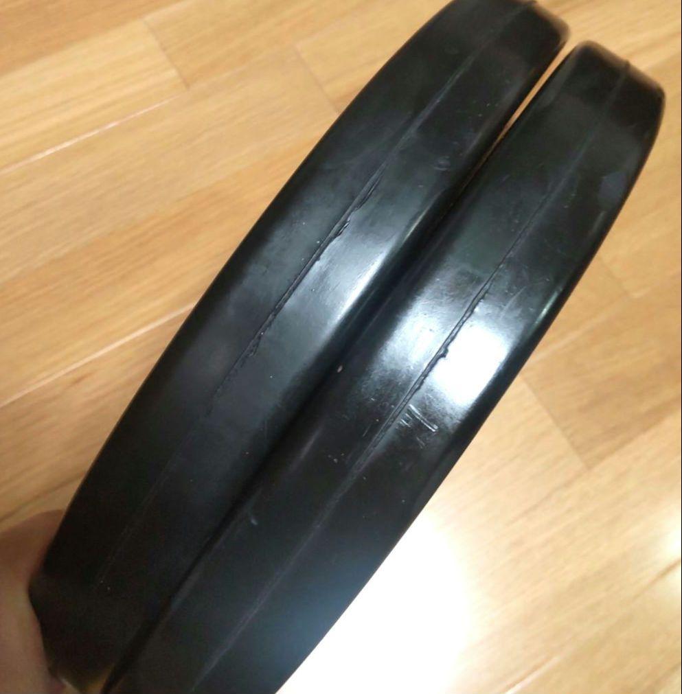 IVANKO バーベル ラバープレート 10kg✕2枚