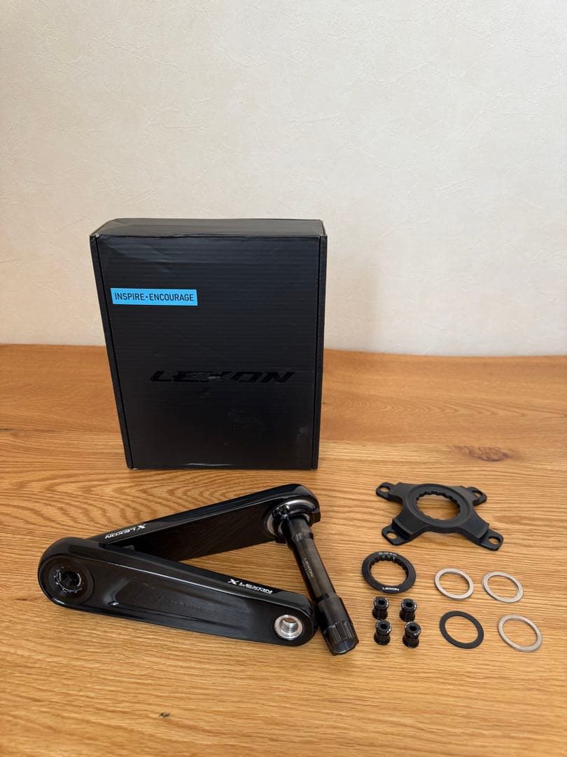 送料込み LEXON カーボンクランク 167.5mm 24mmチタン