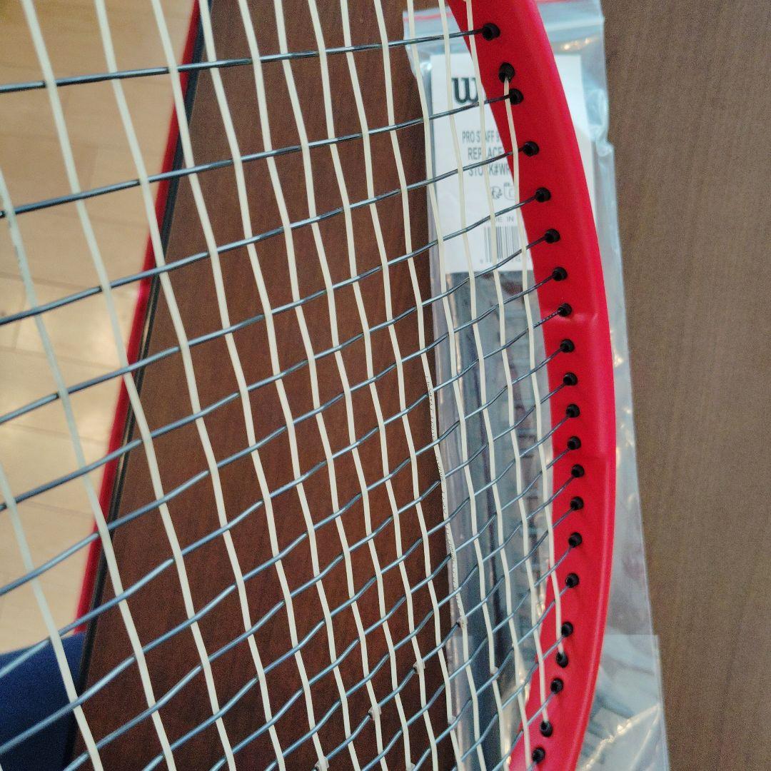 貴重イギリス限定新品ウィルソン プロスタッフ 97L V14赤バージョンG3