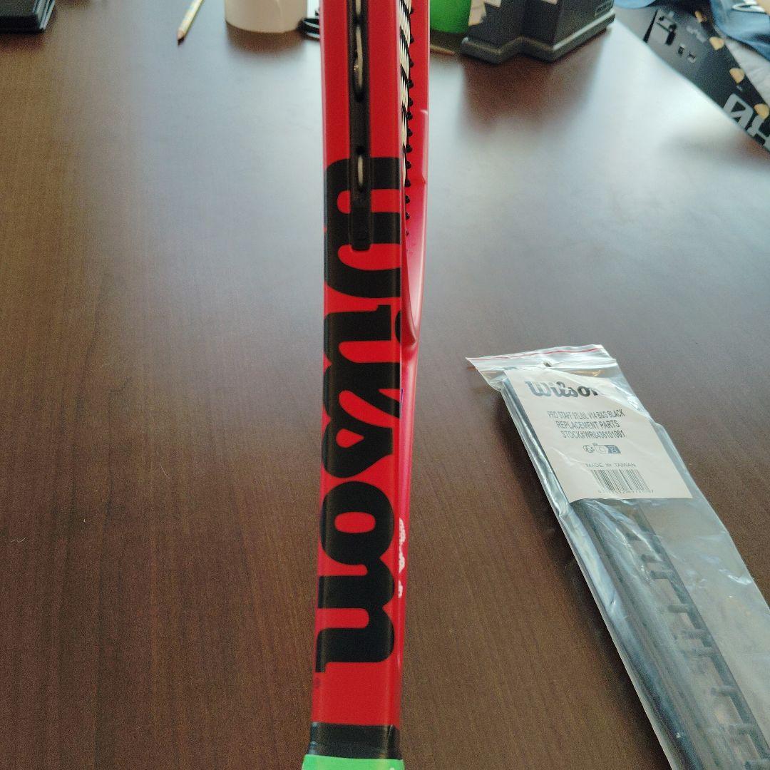 貴重イギリス限定新品ウィルソン プロスタッフ 97L V14赤バージョンG3