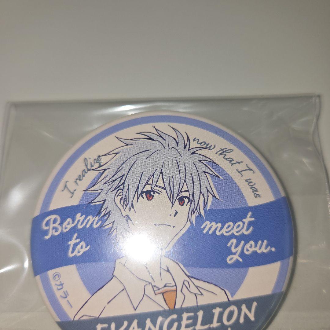 エヴァンゲリオン ミルクスタンド 缶バッジ 渚カヲル
