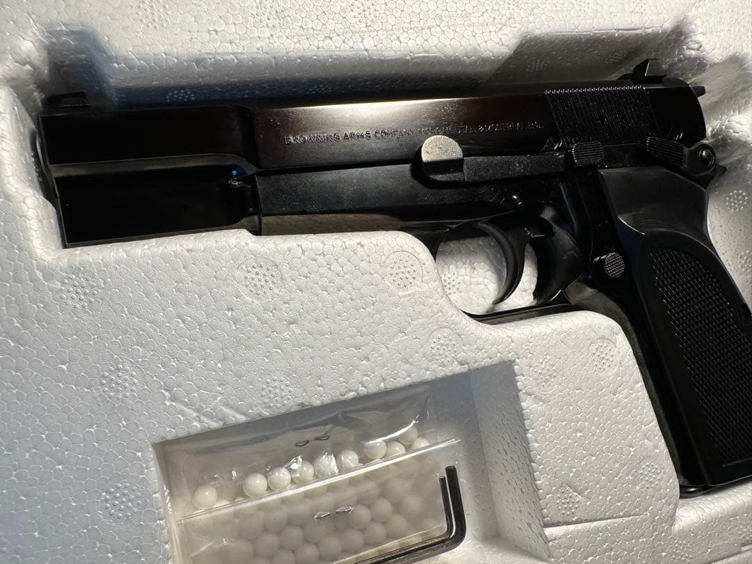 タナカ ブローニングハイパワー マグナブローバック ガスガン