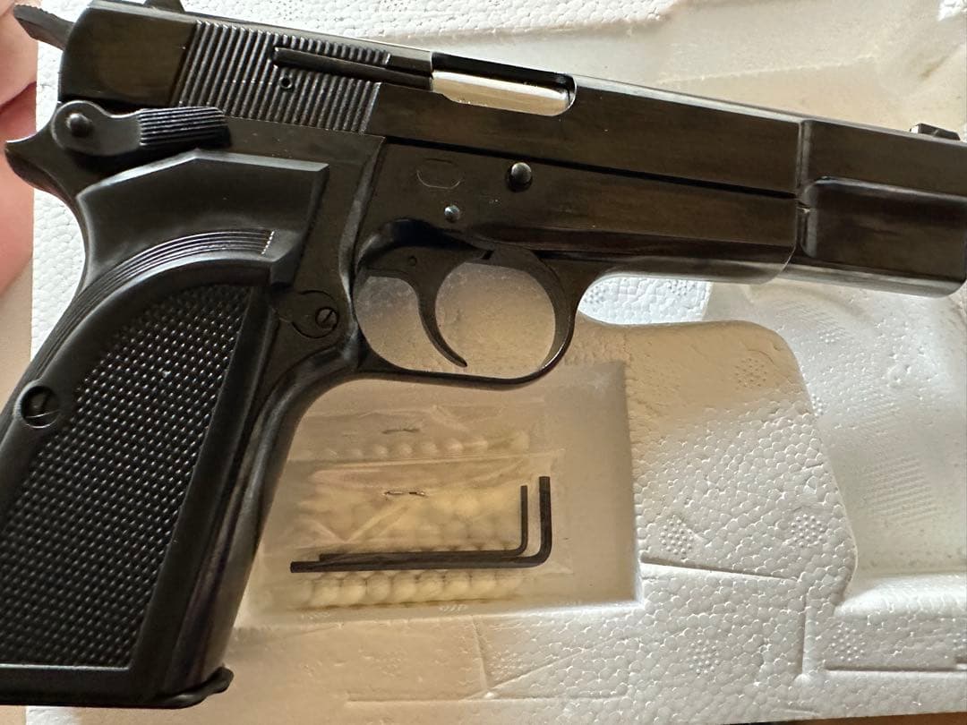 タナカ ブローニングハイパワー マグナブローバック ガスガン