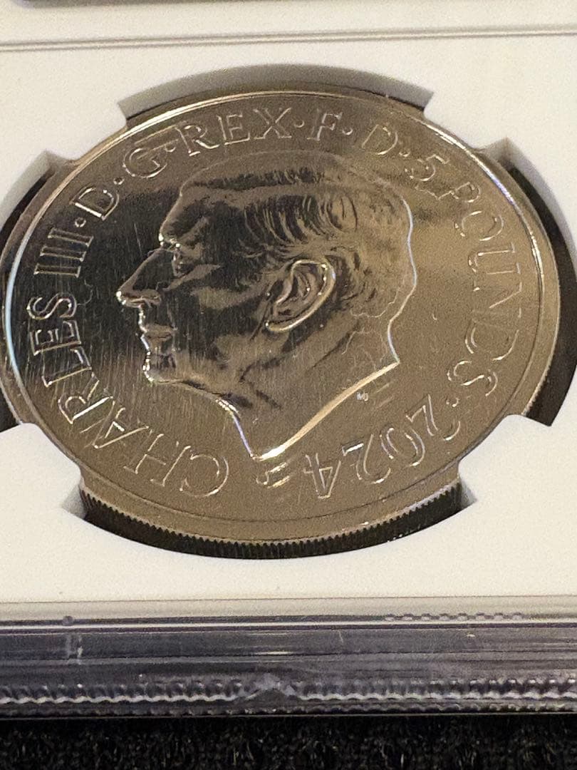 2024 英国 £5 テューダービーストNGC MS69 DPL