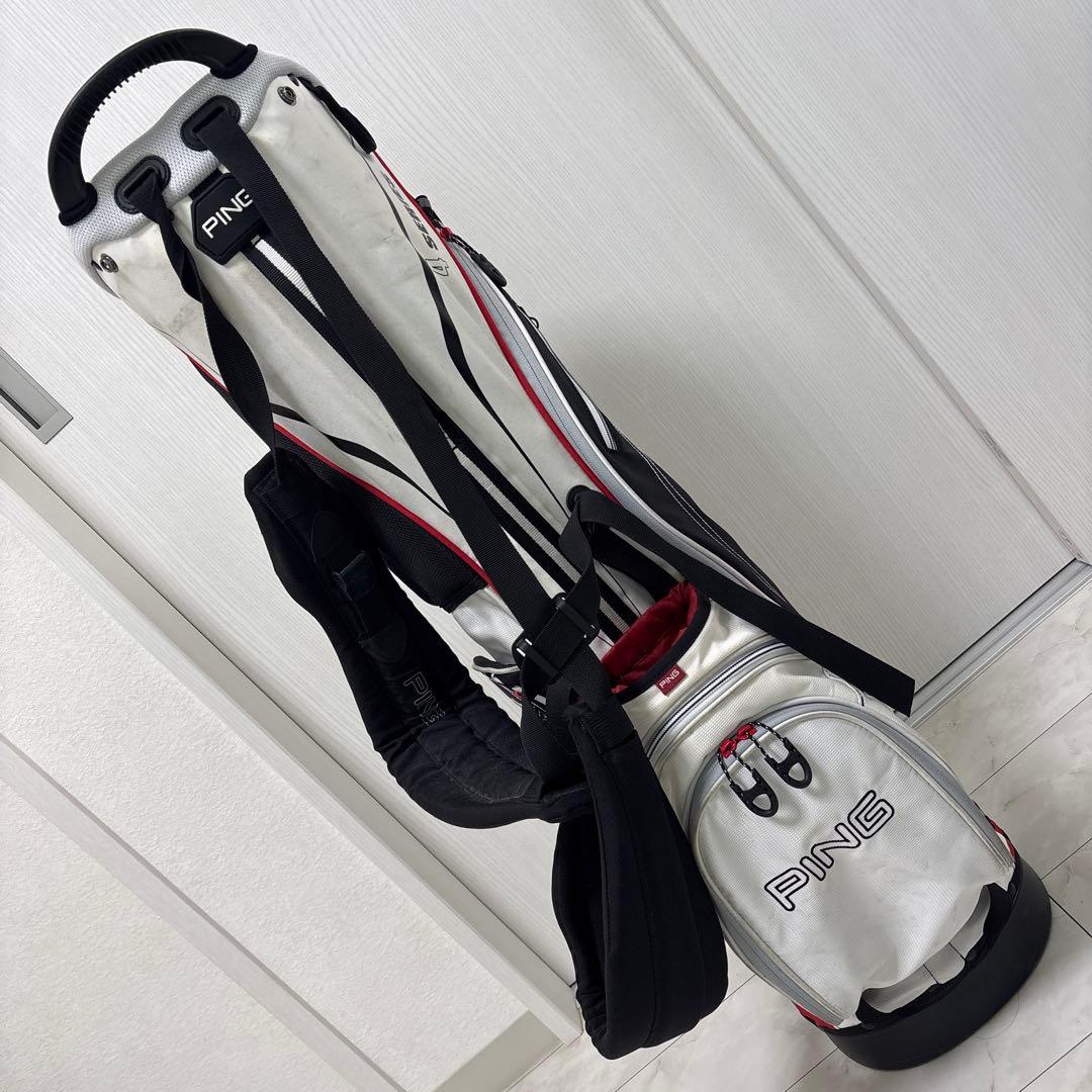 PING 4 SERIES 8.5型軽量スリム スタンドキャディーバッグ