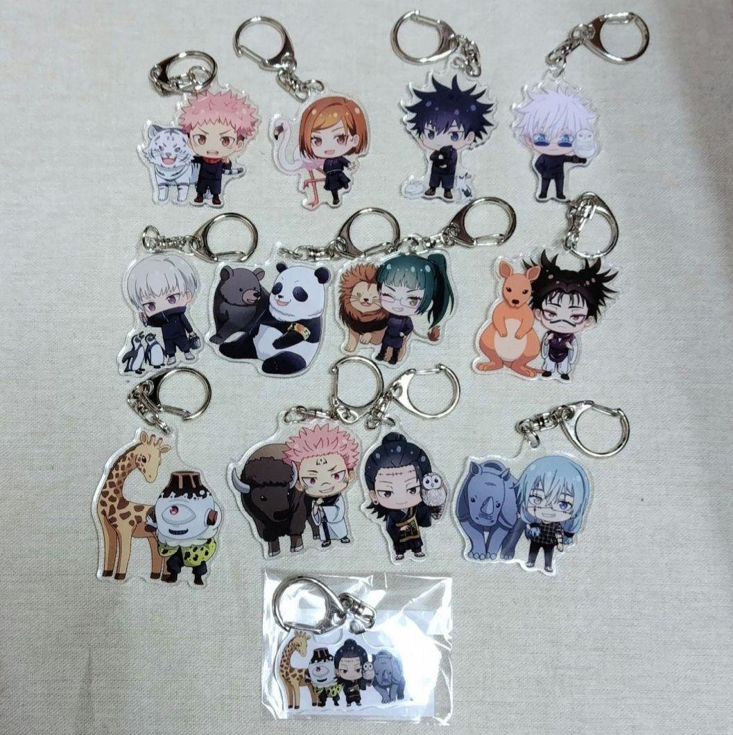 呪術廻戦 東武動物公園コラボ アクキーセット