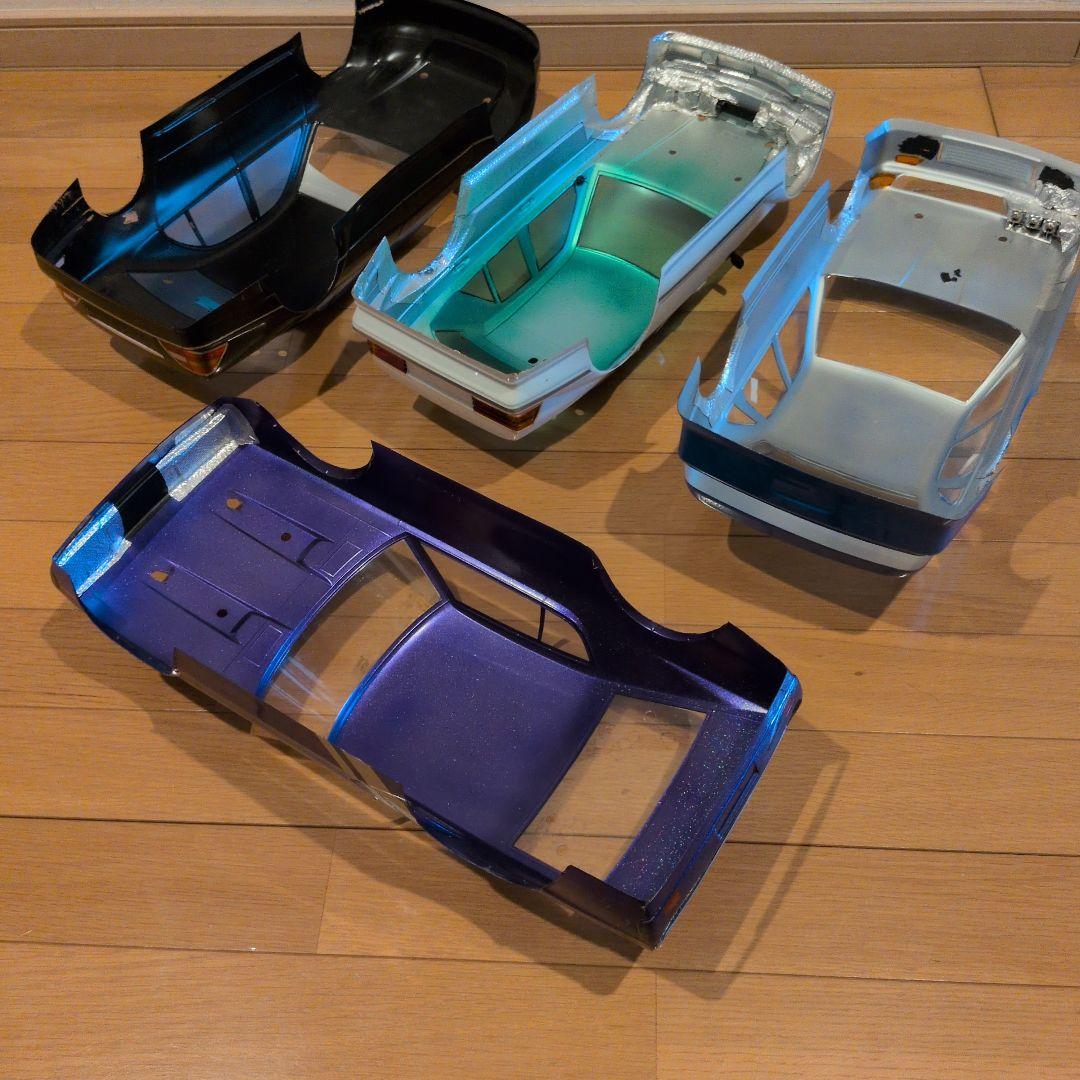ラジコンカー用ボディ 4個セット
